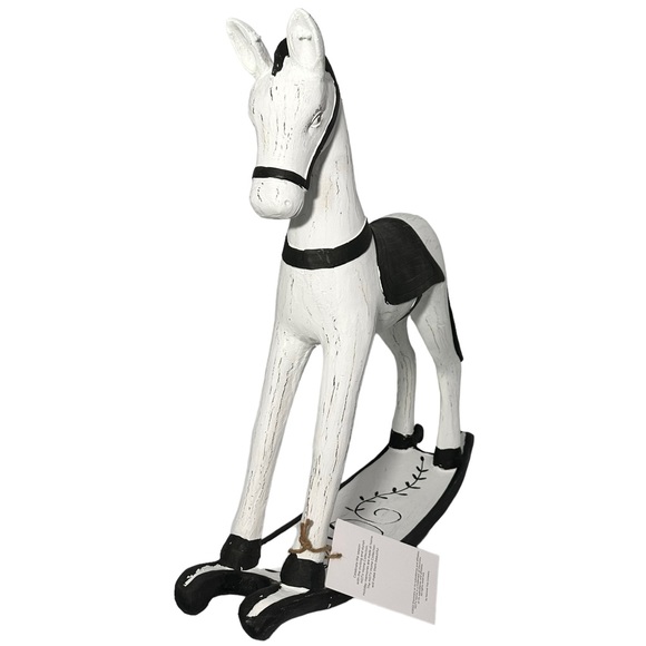 🎄 National Tree Co. HGTV 24” Rocking Horse Wooden - Picture 4 of 12